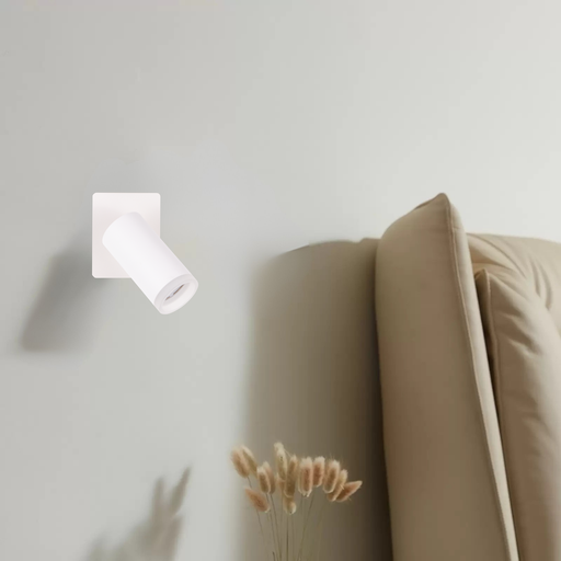 APPLIQUE MURALE METAL GU10 220V FAUSTINE (BLANC)