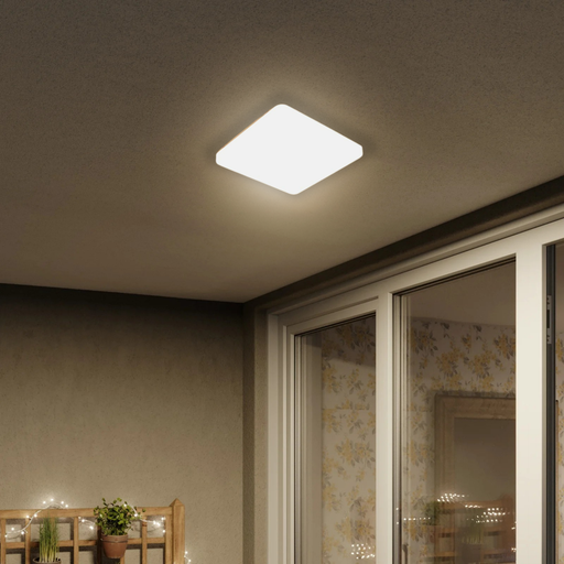 PLAFONNIER CARRE 220V 3CCT (30W,BLANC,3000K/4000K/6000K)