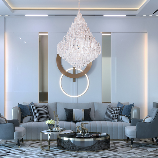 LUSTRE CRISTAL D800 42*E14 220V NOSTRI