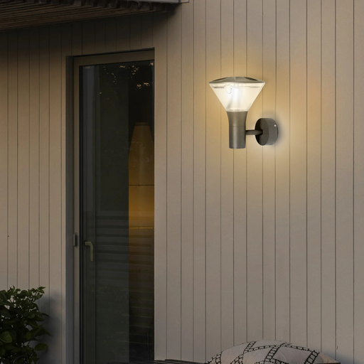 APPLIQUE D'EXTERIEUR E27 220V YORINKA (GRIS FONCE)