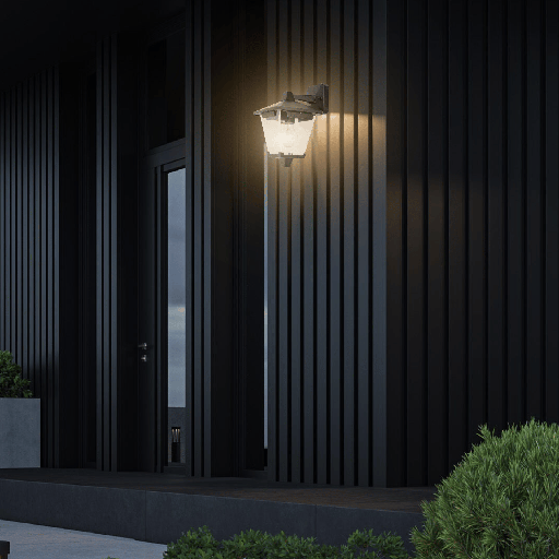 APPLIQUE D'EXTERIEUR E27 IP44 DOWN 220V NOIR