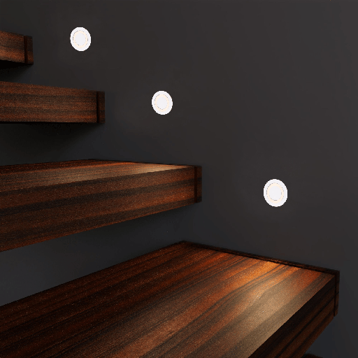 BALISAGE LED ROND IP65 220V SALOBRINA (3W,BLANC,3000K)