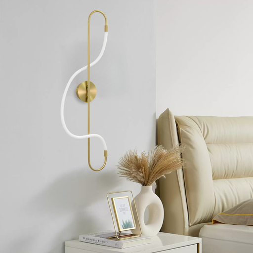 APPLIQUE LED 220V L300*H900MM KALABRIA (12W,LAITON,3000K)