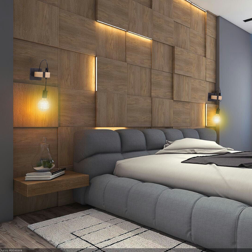 APPLIQUE E27 W100*H250*D250 NOTRO (NOIR+BOIS)