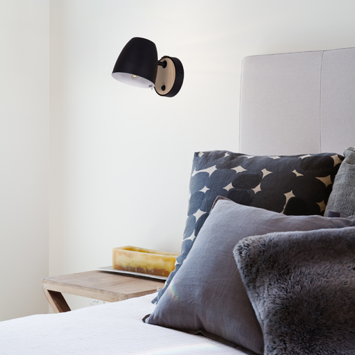 APPLIQUE E27 W120*H120*-D180 (NOIR)