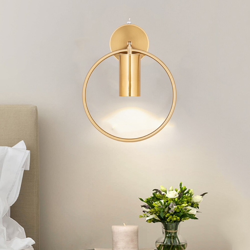 APPLIQUE MURALE METAL GU10 220V SALOME (DORE)