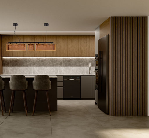 SUSPENSION 7XG9 220V  L1100*W140*H200 BERTONE (DORE+NOIR,3000K)