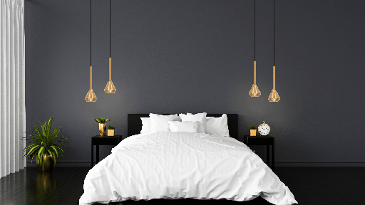 SUSPENSION GU10 D120*H350 (BRASS)