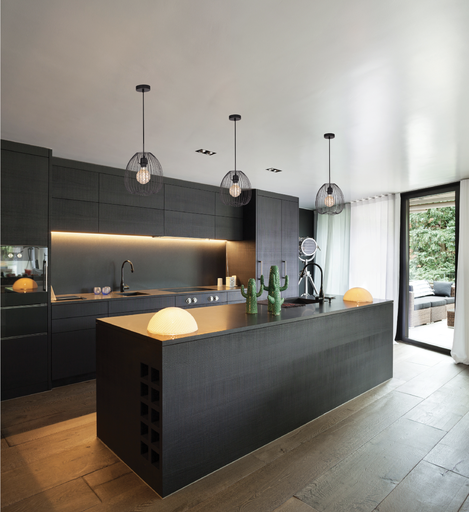 SUSPENSION E27 220V D250 FANCY (NOIR)