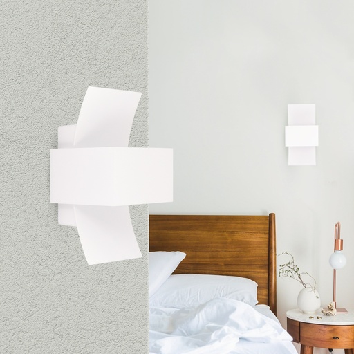 APPLIQUE DECORATIVE LED 220V CAPASSO (15W,BLANC)