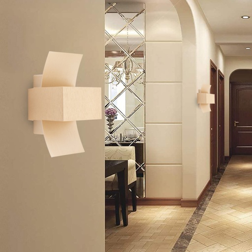 APPLIQUE DECORATIVE LED 220V CAPASSO (15W,DORE)