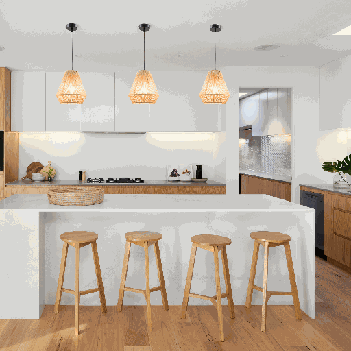 SUSPENSION 1*E27 220V L250*H1200MM NORWOOD (NOIR+CORDE DE CHANVRE)