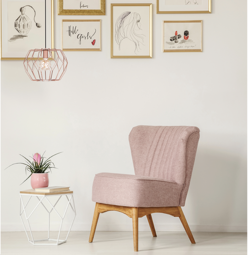 SUSPENSION E27 220V D35*120 (MARRON)