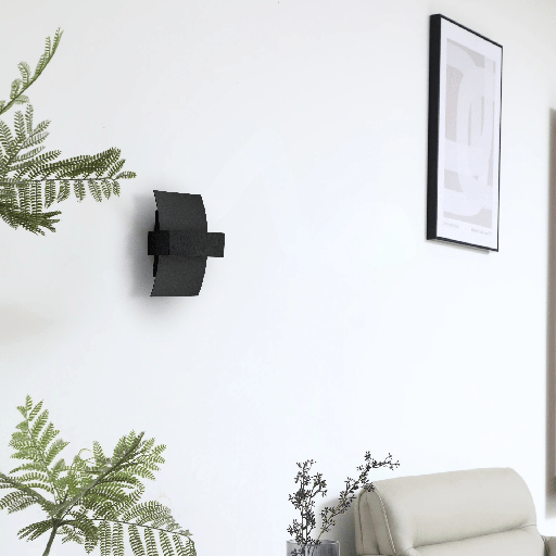 APPLIQUE DECORATIVE LED 220V TOTARI (12W,NOIR)