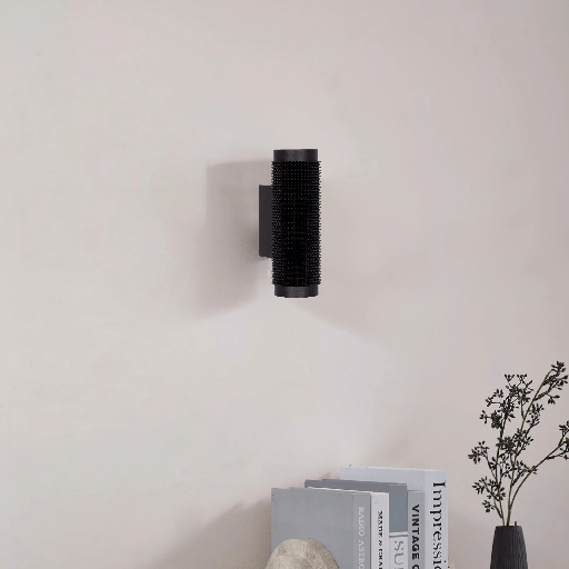 APPLIQUE 2*GU10 D67*H200*W90 MALAKA (NOIR)