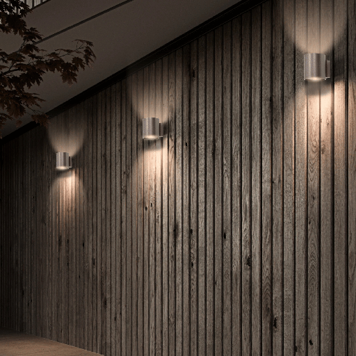 APPLIQUE D'EXTERIEUR LED IP54 220V ERIKA (12W,CAFE BROSSE,3000K)