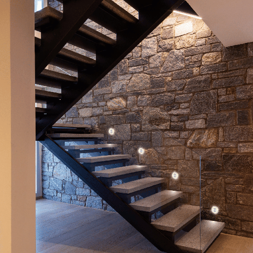 BALISAGE LED ROND IP65 220V (3W,SILVER,3000K)