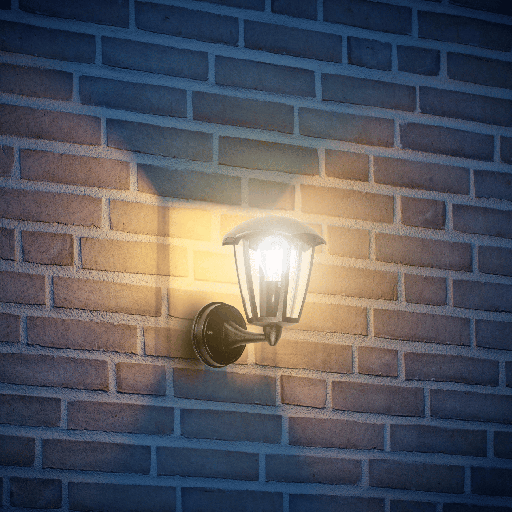 APPLIQUE D'EXTERIEUR E27 IP44 UP 220V (NOIR)