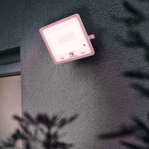 PROJECTEUR LED SMD IP66 220V ALMERA (50W,GRIS,RGB)