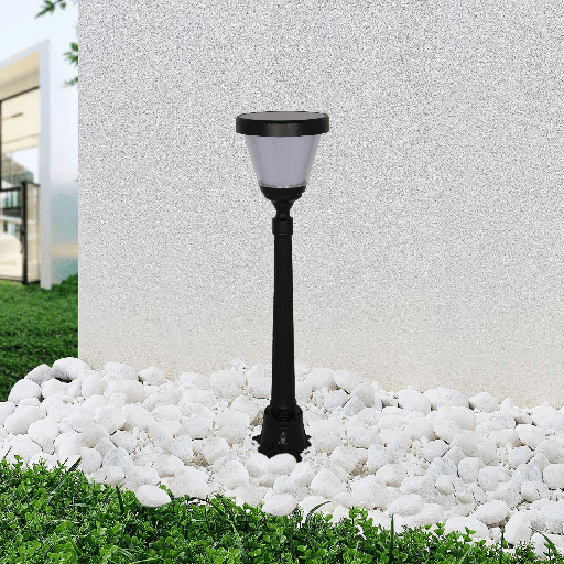BORNE JARDIN LED SOLAIRE IP65 H1M 5V BENJOIN (5W,3000K)