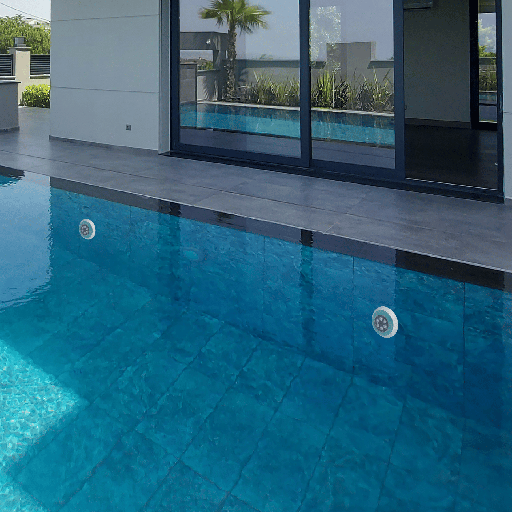 SPOT POUR PISCINE STEEL D180 DC12V AVEC TELECOMMANDE IP68 (6W,STAINLESS STEEL,RGB)