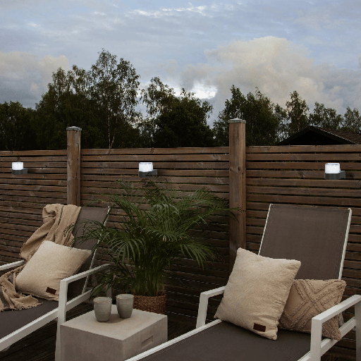 APPLIQUE LED D'EXTERIEUR IP54 220V NOCITTA (6W,GRIS FONCE,4000K)