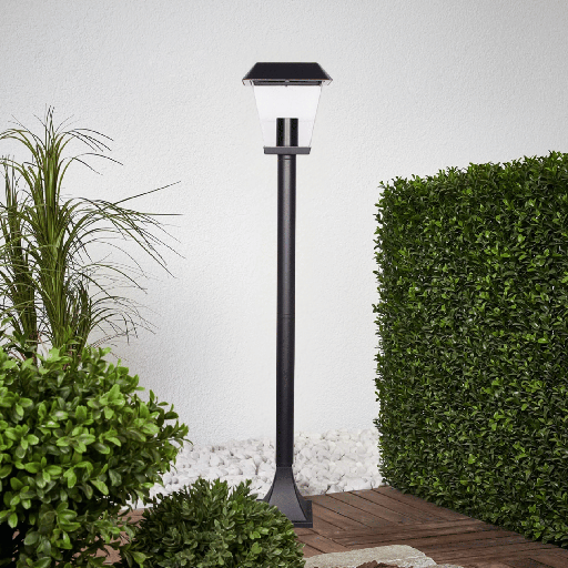 BORNE JARDIN E27 220V H94 KOLONYA (NOIR MAT)