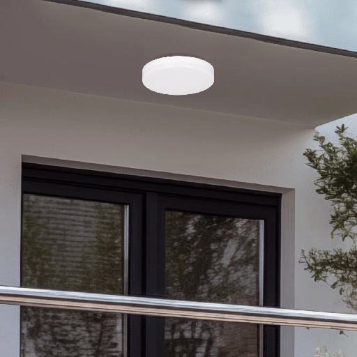 PLAFONNIER LED ROND ETANCHE 220V PANDELA (20W,BLANC,6500K)