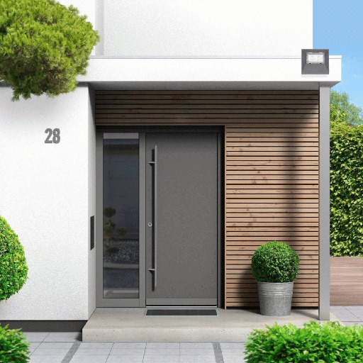 PROJECTEUR LED SMD IP66 220V  GALVA (30W,GRIS,6000K)