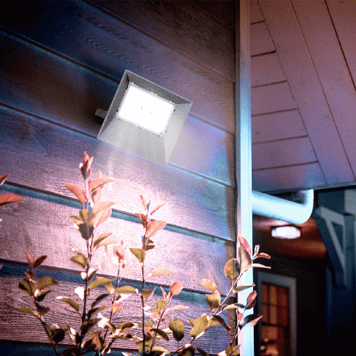 PROJECTEUR LED SMD IP66 220V GALVA (150W,GRIS,6000K)