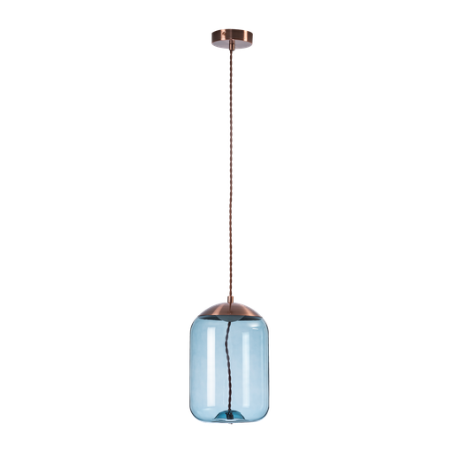 [803-GAURA-011] SUSPENSION LED D180 H260 (CUIVRE+VERRE,3000K)
