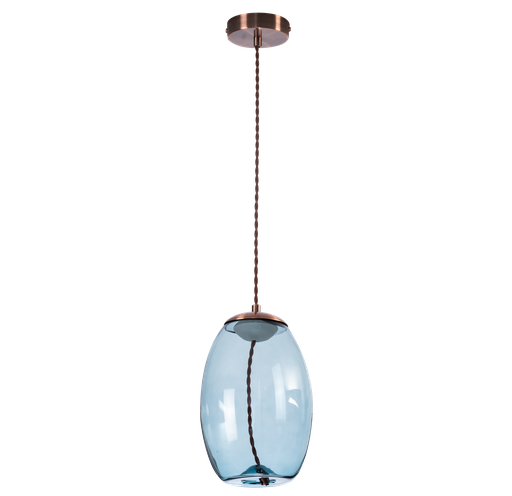 [803-GAURA-018] SUSPENSION LED D170 H270 (CUIVRE+VERRE,3000K)