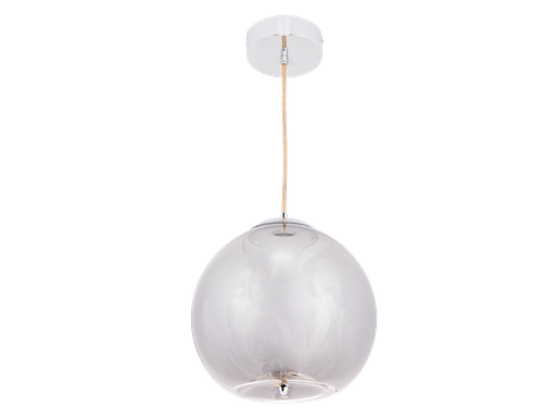 [803-GAURA-110] SUSPENSION LED  D30 H150 (10W,GRIS+FUMEE,3000K)